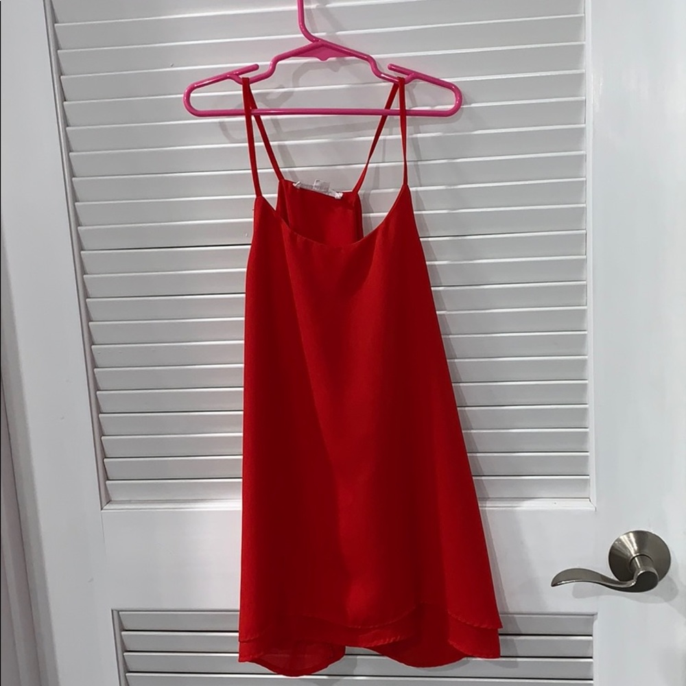 Red top/blouse